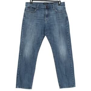 Lucky Brand Mens Jeans 221 Straight Streetwear Workwear Minimalist Blue 36x30